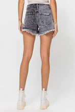 Load image into Gallery viewer, Super High Rise Distressed Shorts
