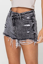 Load image into Gallery viewer, Super High Rise Distressed Shorts
