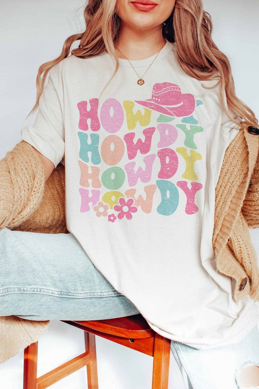 Howdy Floral Tee