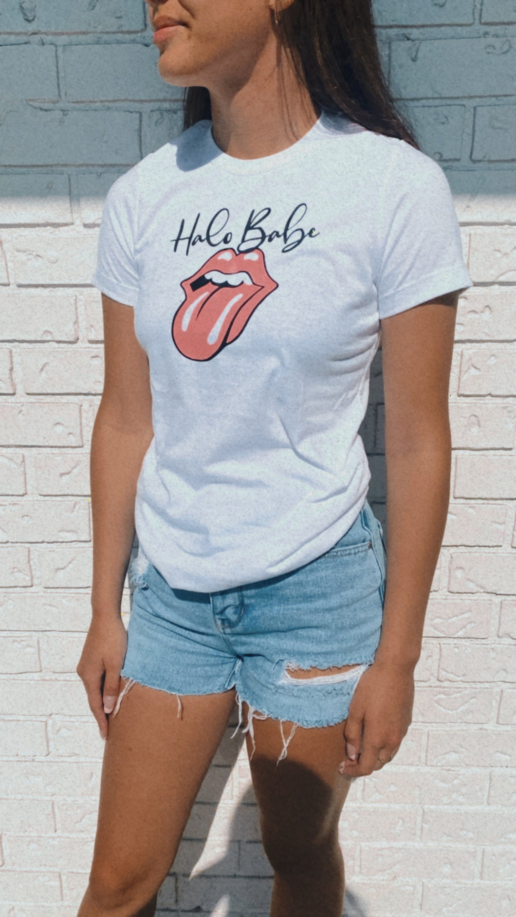 Halo Babe Rolling Stones Tee