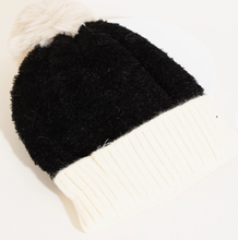 Load image into Gallery viewer, Faux Fur Fuzzy Pom Beanie
