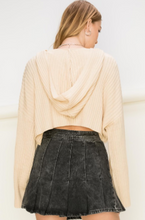 Load image into Gallery viewer, Cropped Hooded Sweater
