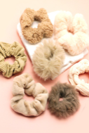 Textured Scrunchies